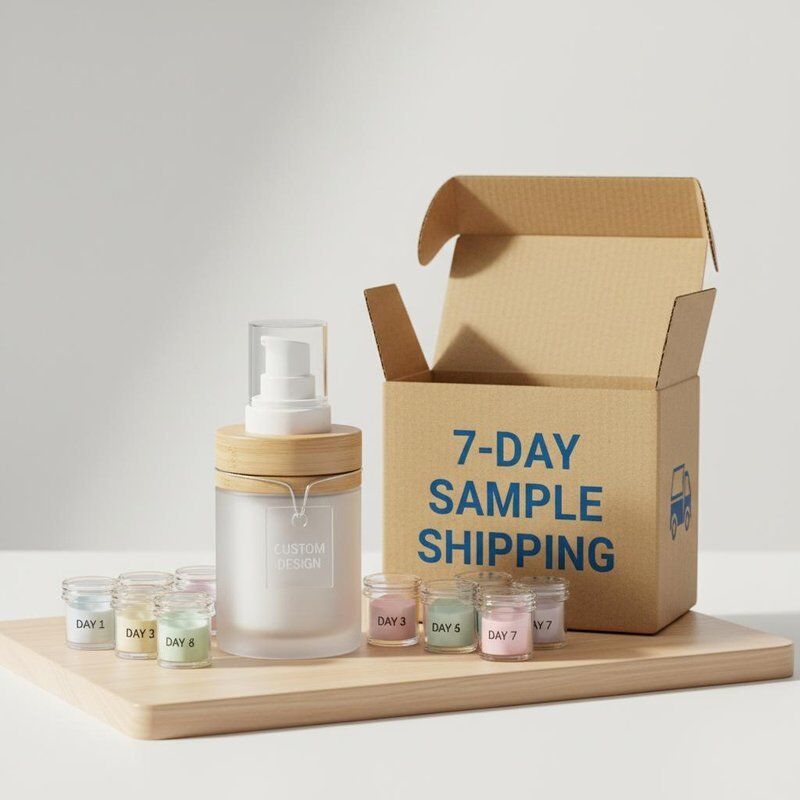 Customizable Design Cosmetic Cream Jar with PP Inner Bottle and 7-Day Sample Shipping